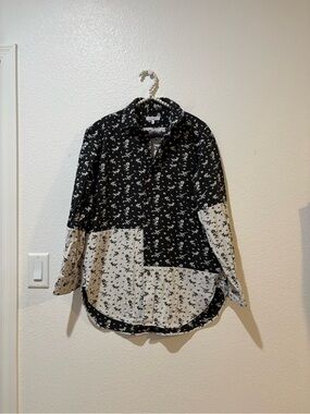 Engineered Garments XS  Patchwork Floral Long-Sleeve Button-Down Shirt